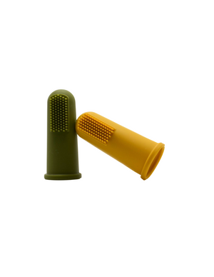 Finger Toothbrush // Army Green