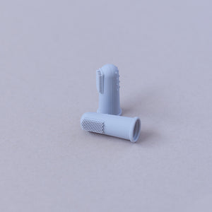 Finger Toothbrush // Light Gray