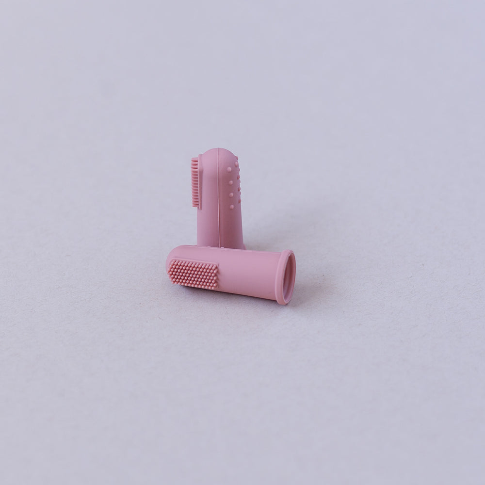 Finger Toothbrush // Dusty Rose