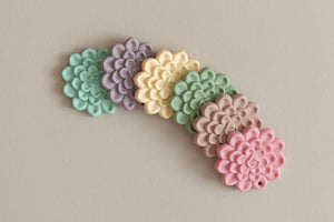 Succulent Teether // Buttercream