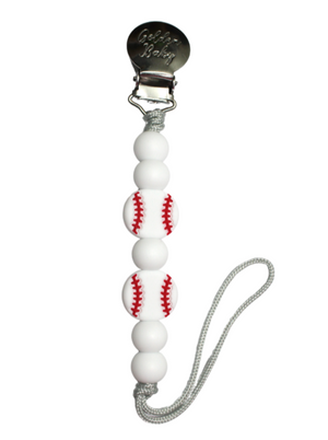 Baseball Clip // White