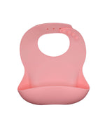 Silicone Pocket Bib // Pink